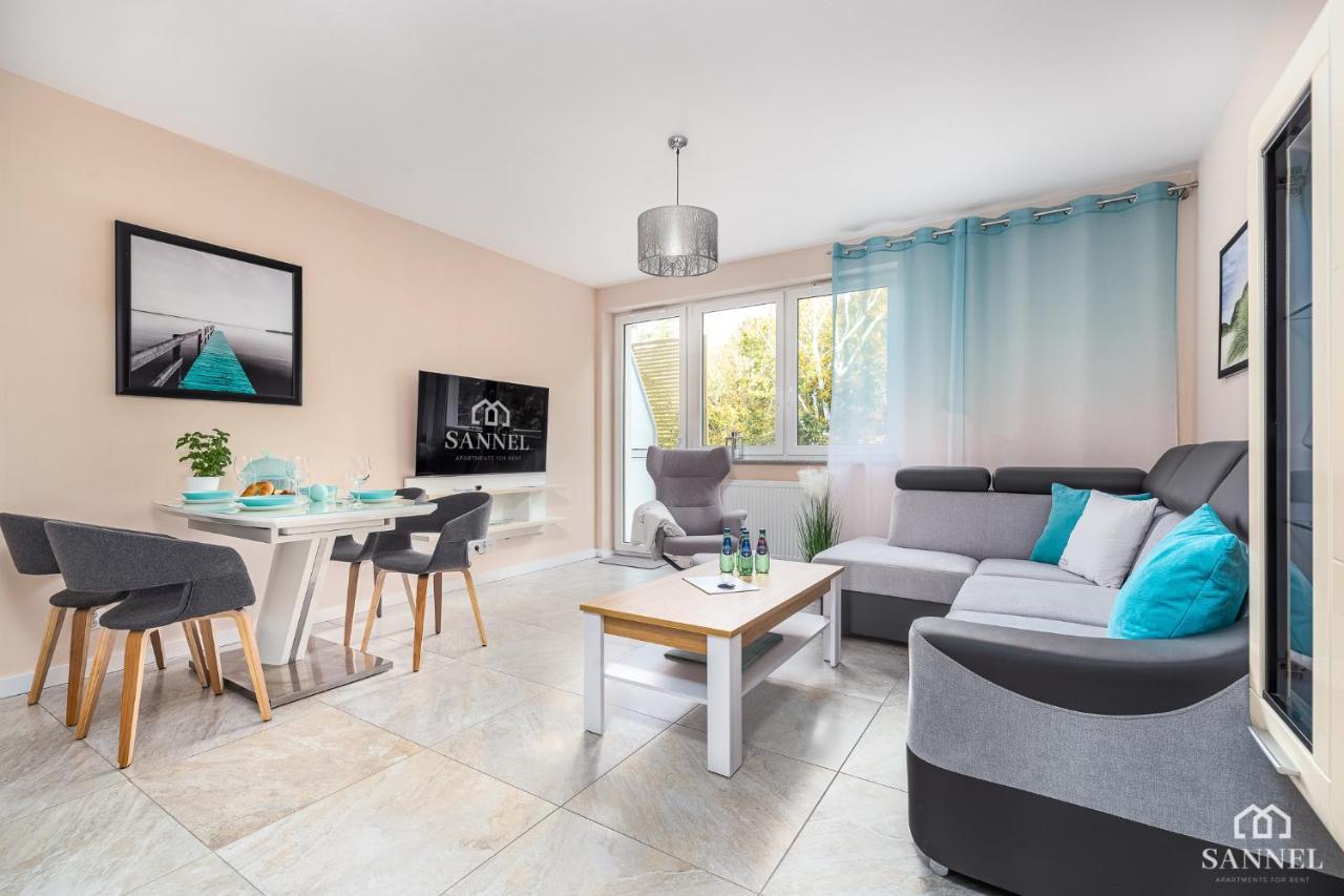 Apartament Lazure Przy Lesie-Sloneczne Tarasy Dziwnowek-Sannel Apartments For Rent エクステリア 写真